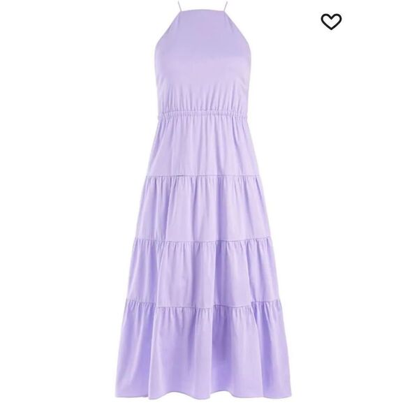 Alice + Olivia Hartley Tie Back Midi Dress - Picture 3 of 10